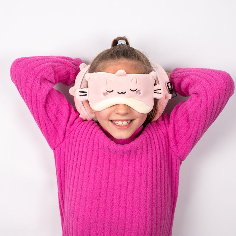 Puff the Puffer Fish Relaxeazzz Travel Pillow & Eye Mask