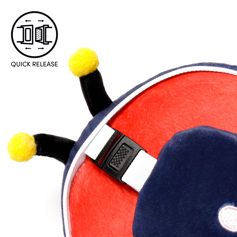 Adorabugs Ladybug Relaxeazzz Travel Pillow & Eye Mask