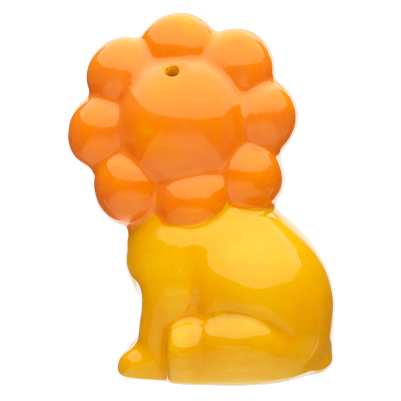 Lion Ceramic Salt & Pepper Shakers Set
