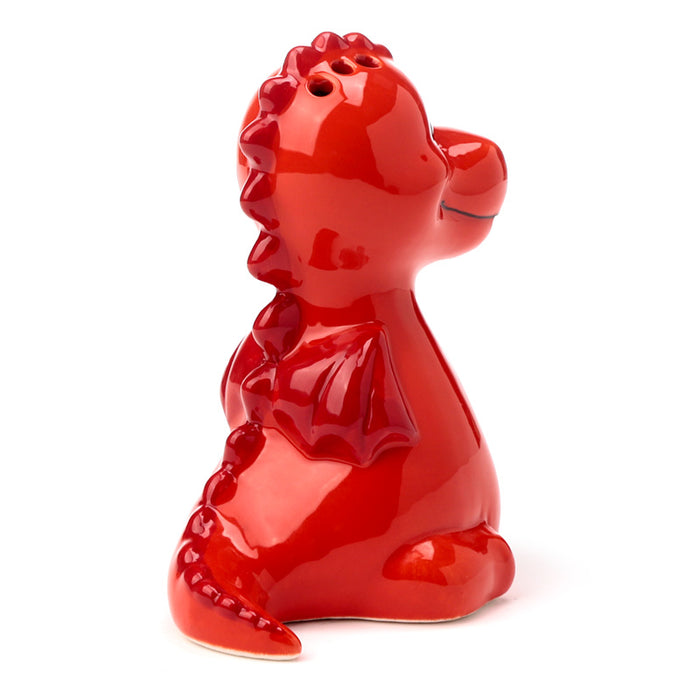 Red Dragon Ceramic Salt & Pepper Shakers Set