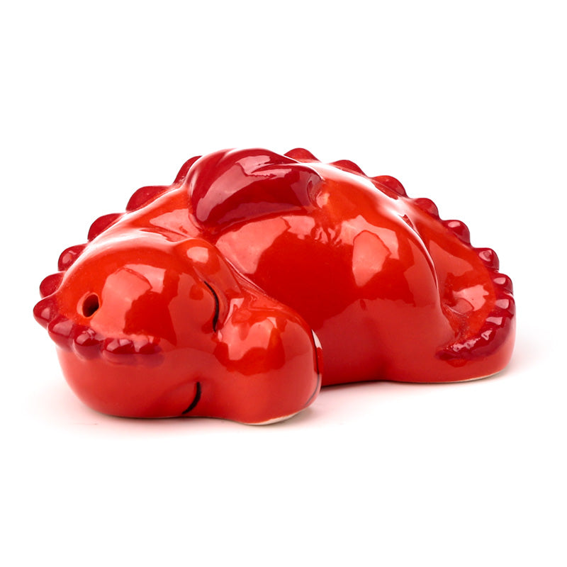 Red Dragon Ceramic Salt & Pepper Shakers Set