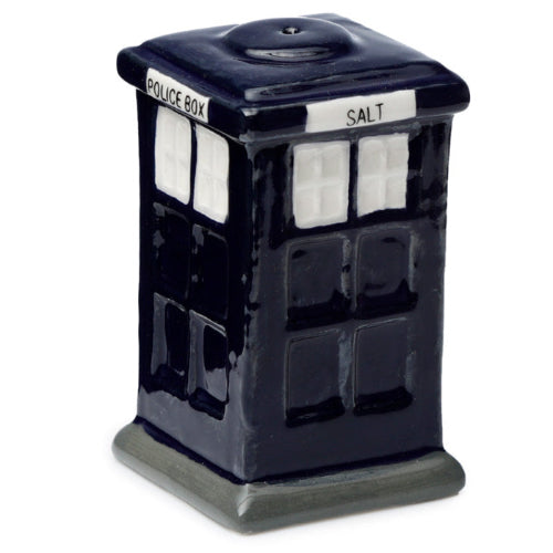 London Police Box Ceramic Salt & Pepper Shakers Set