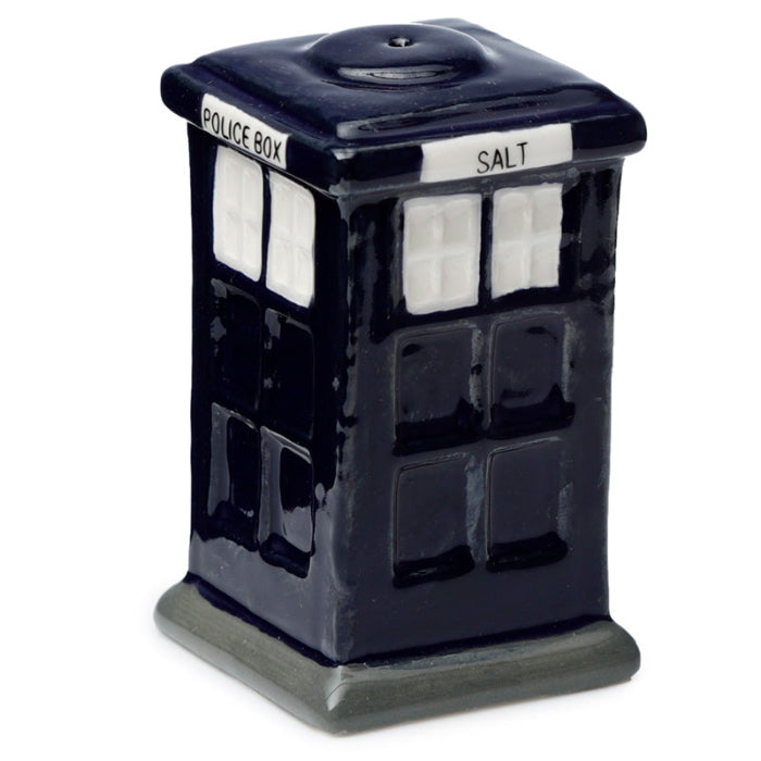 London Police Box Ceramic Salt & Pepper Shakers Set