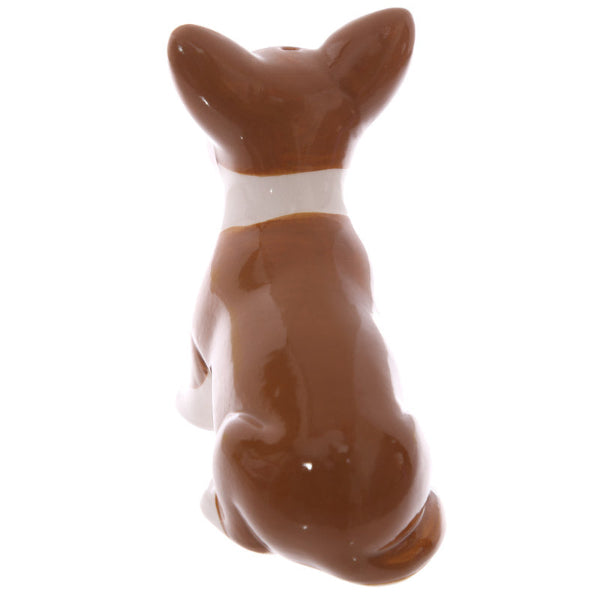 Queen and Corgi Ceramic Salt & Pepper Shakers Set