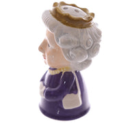 Queen and Corgi Ceramic Salt & Pepper Shakers Set