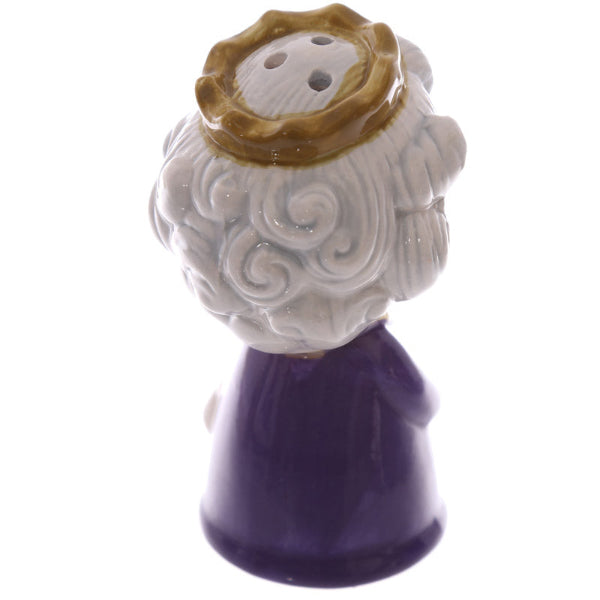 Queen and Corgi Ceramic Salt & Pepper Shakers Set