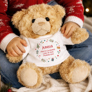Personalised Christmas Teddy Bear - Any Message