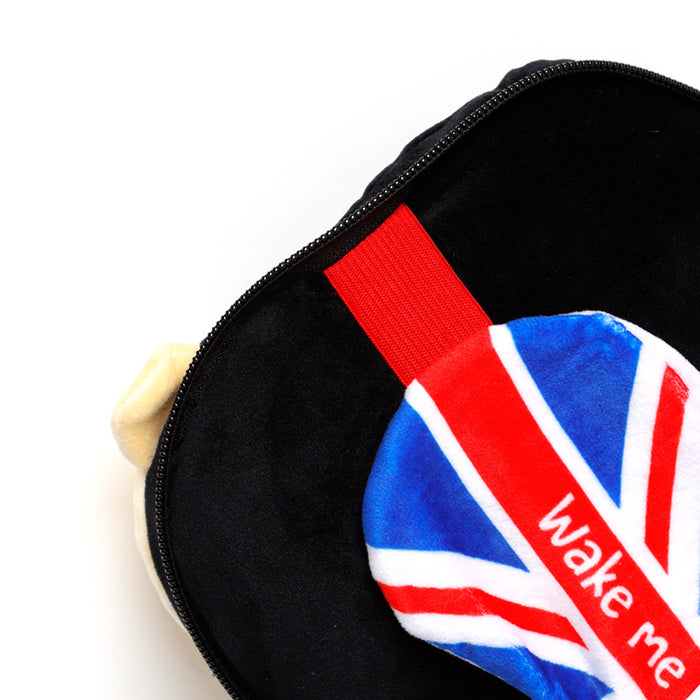 Guardsman Relaxeazzz Round Plush Travel Pillow & Eye Mask