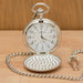 First Holy Communion Engraved Pocket Watch With Chain