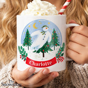 Personalised The Snowman Christmas Wishes Plastic Children’s Mug