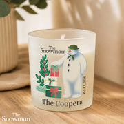 Personalised The Snowman Christmas Wishes Candle - Home Fragrance 