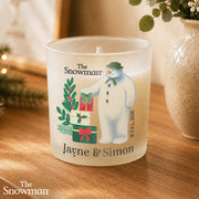 Personalised The Snowman Christmas Wishes Candle - Home Fragrance 