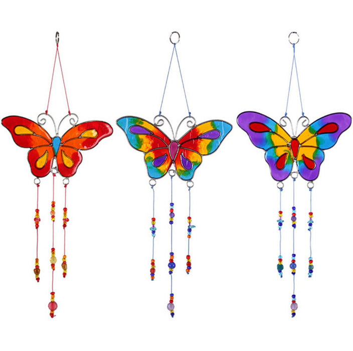 Set of 12 Butterfly Suncatchers - Bulk Wholesale Buy
