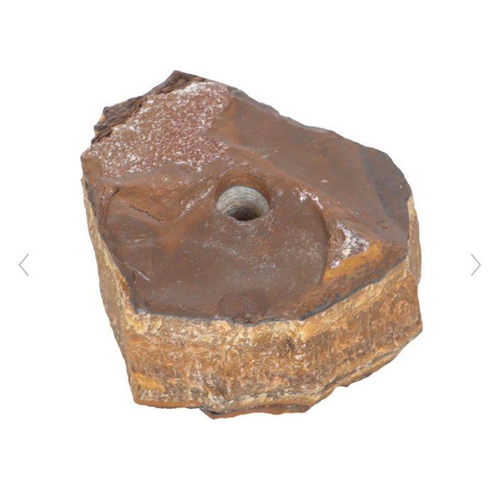 Tiger's Eye Crystal Incense Stick Holder