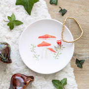 Round Mushroom Trinket Dish