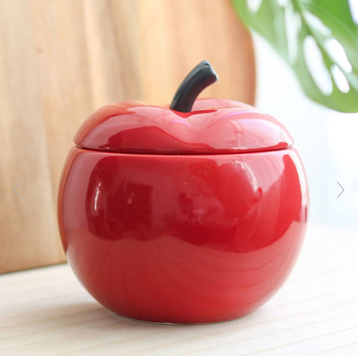 Red Apple Ceramic Oil Wax Burner