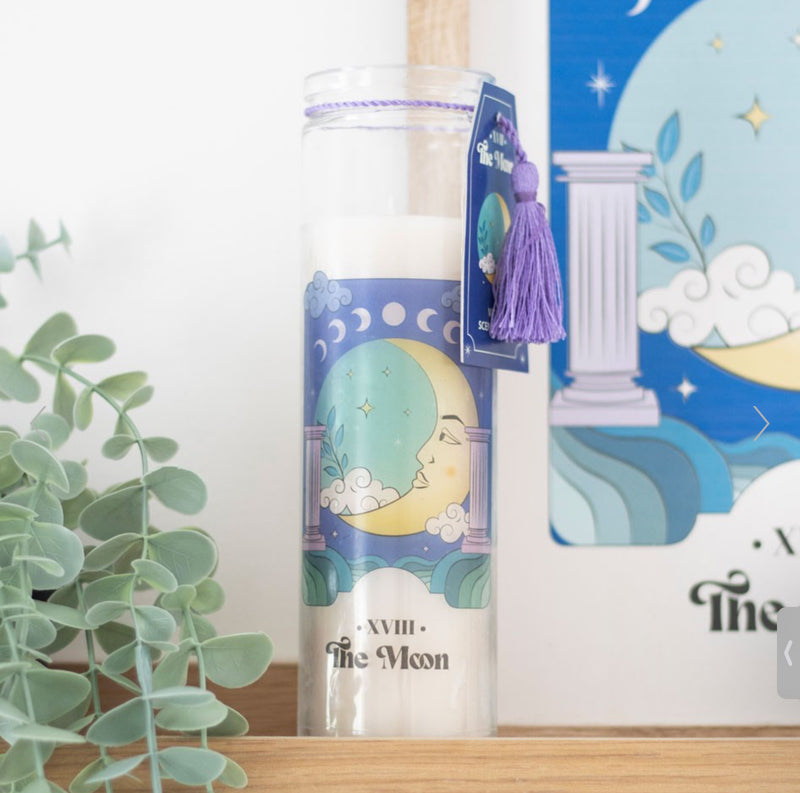 The Moon Violet Tube Candle