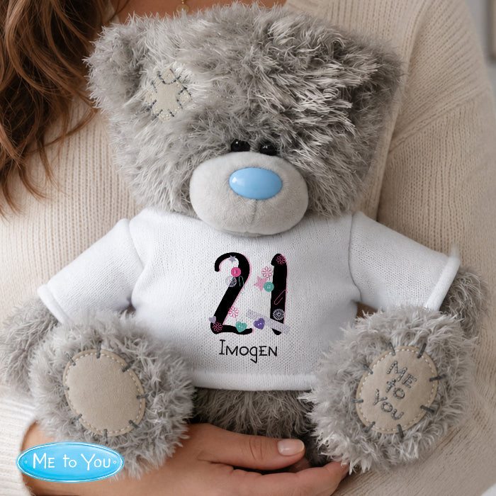 Personalised Birthday Me To You Teddy Bear - Any Age