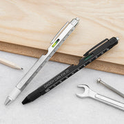 Personalised Spirit Level Multitool Pen with LED Torch