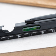 Personalised Spirit Level Multitool Pen with LED Torch
