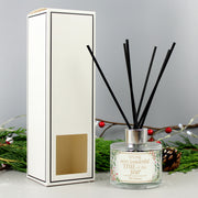 Personalised Wonderful Time of The Year Christmas Reed Diffuser