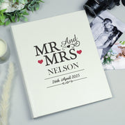 Personalised Mr & Mrs Wedding Day Photo Album