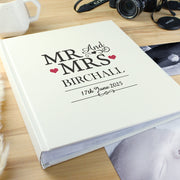 Personalised Mr & Mrs Wedding Day Photo Album
