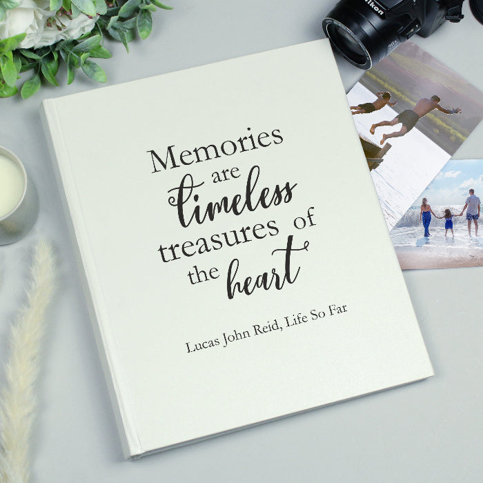 Personalised Memories are Timeless Traditional Wedding Photo Album