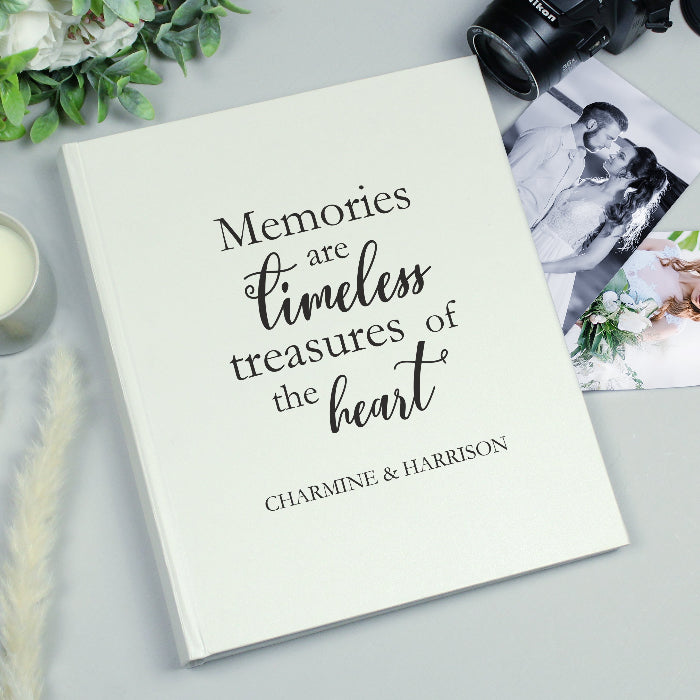 Personalised Memories are Timeless Traditional Wedding Photo Album