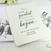 Personalised Our Greatest Adventure Traditional Wedding Photo Album