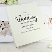 Personalised Rustic Traditional Wedding Photo Album
