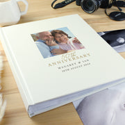 Personalised Photo Upload 50th Golden Anniversary Photo Album