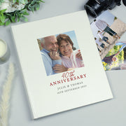 Personalised 40th Ruby Anniversary Photo Album - Photo Upload