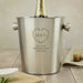 Personalised Botanical Couples Stainless Steel Ice Bucket
