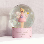 Personalised Fairy Glitter Snow Globe - Any Message