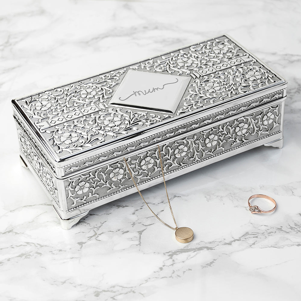 Personalised Engraved Trinket Box