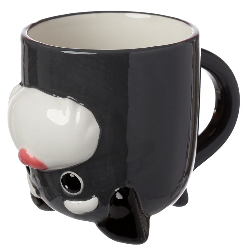 Dog Upside Down Shaped Mug
