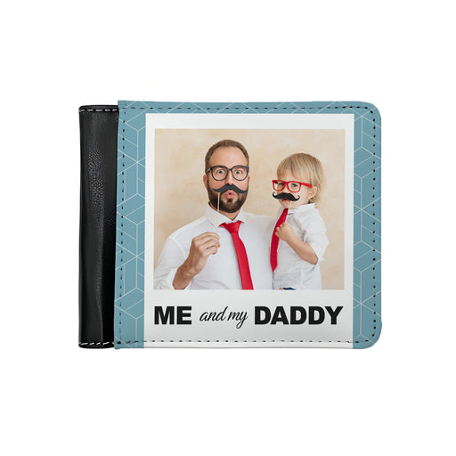 Personalised Me and my Daddy Photo Wallet