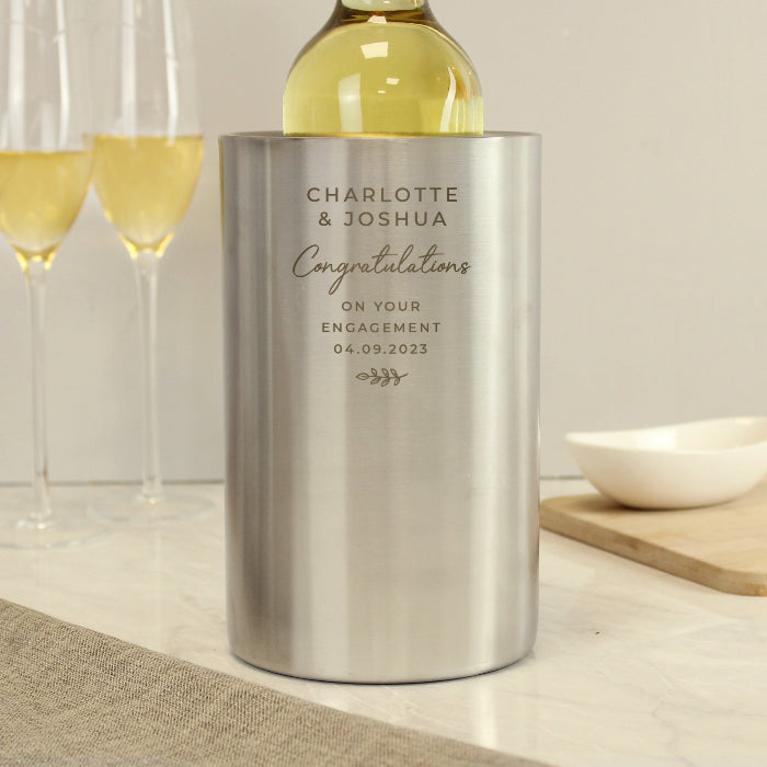 Personalised Custom Wine Cooler Bucket