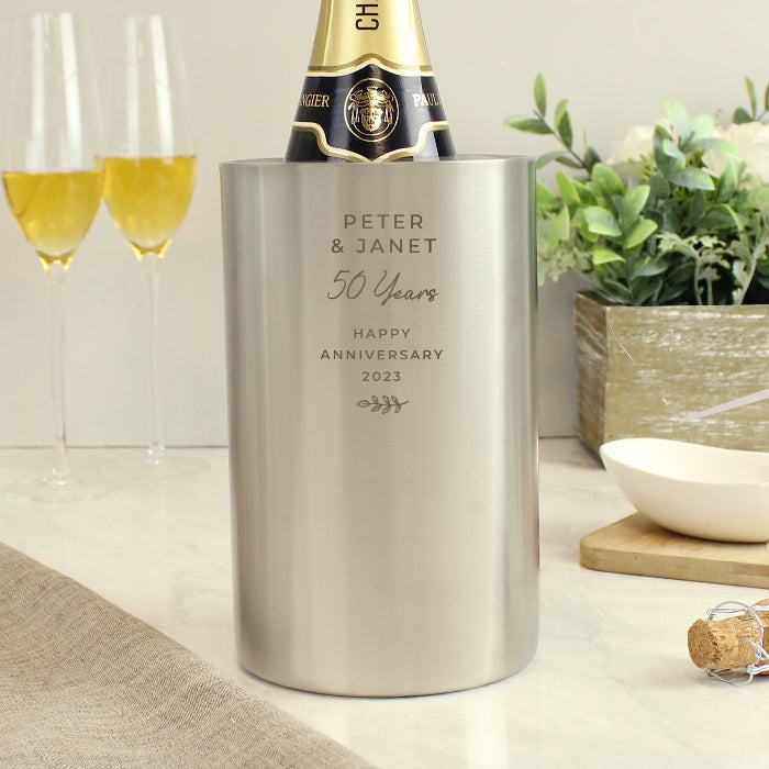 Personalised Custom Wine Cooler Bucket
