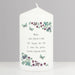 Personalised Forget Me Not Candle