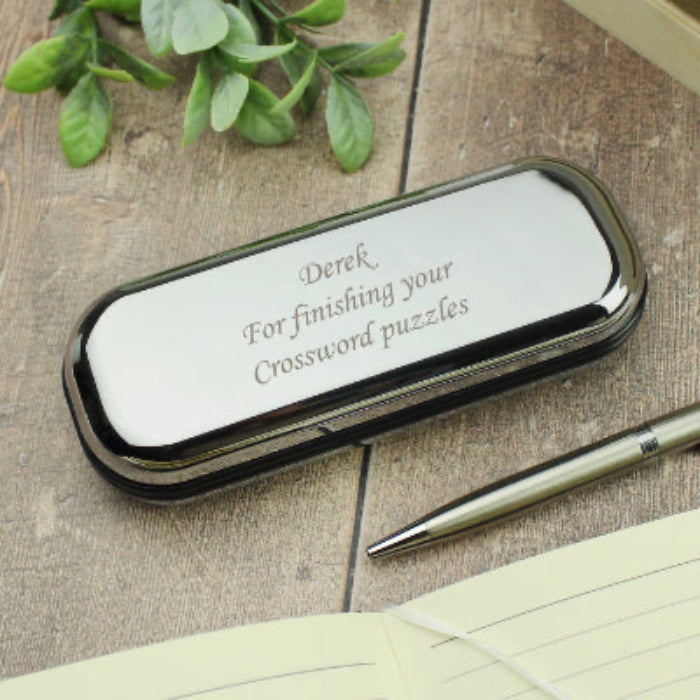 Pen and Engraved Box Set