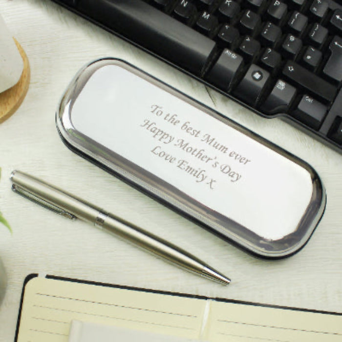 Pen and Engraved Box Set