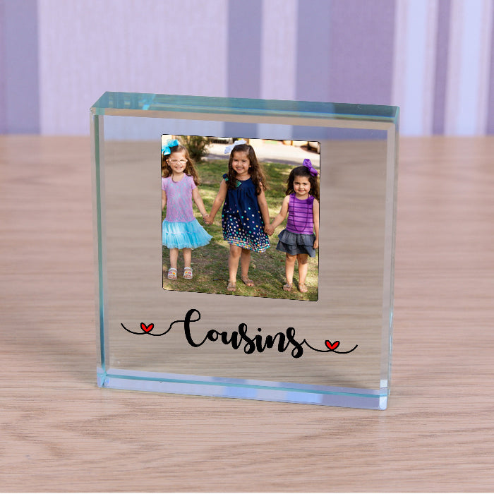 Cousins Photo Gift Plaque