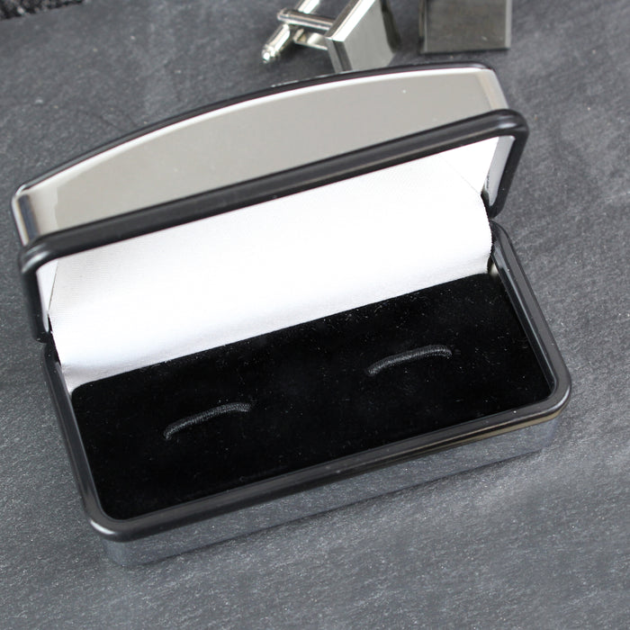 Engraved Groomsman Cufflink Box
