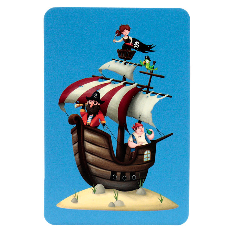Jolly Rogers Pirates Kids Memory Card Set