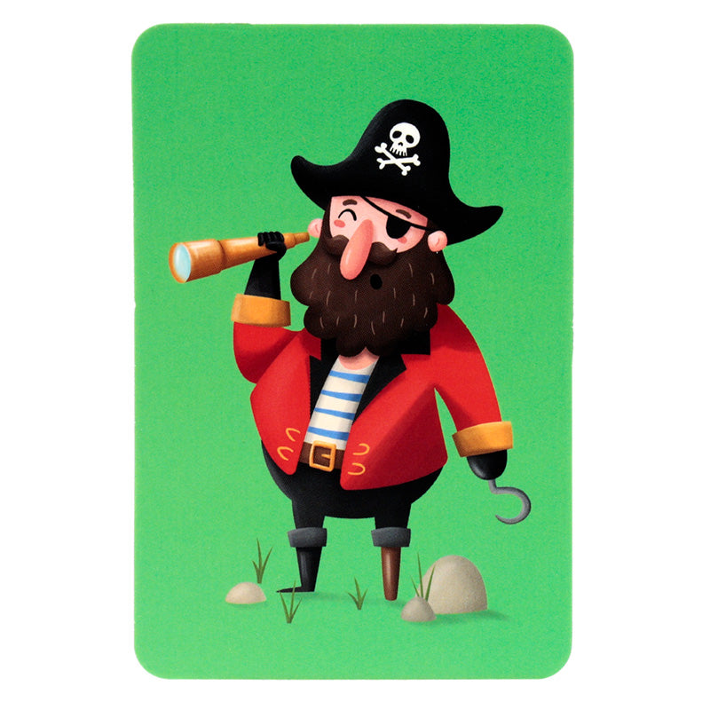 Jolly Rogers Pirates Kids Memory Card Set