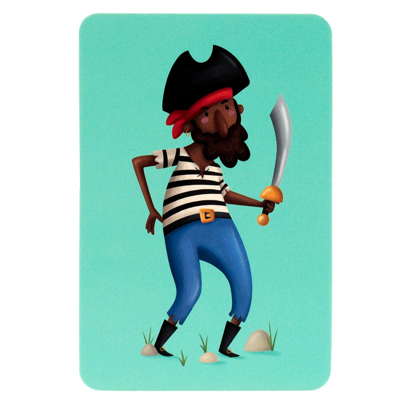 Jolly Rogers Pirates Kids Memory Card Set