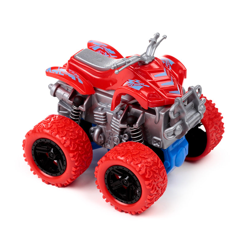 Quad Bike 4x4 Stunt Friction Push/Pull Action Toy