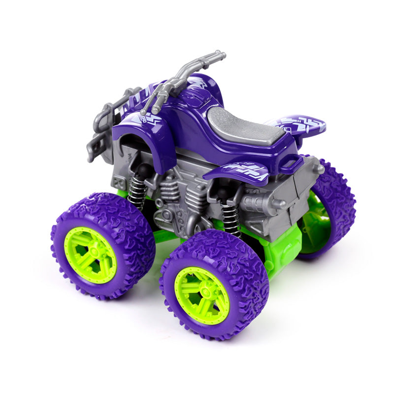 Quad Bike 4x4 Stunt Friction Push/Pull Action Toy